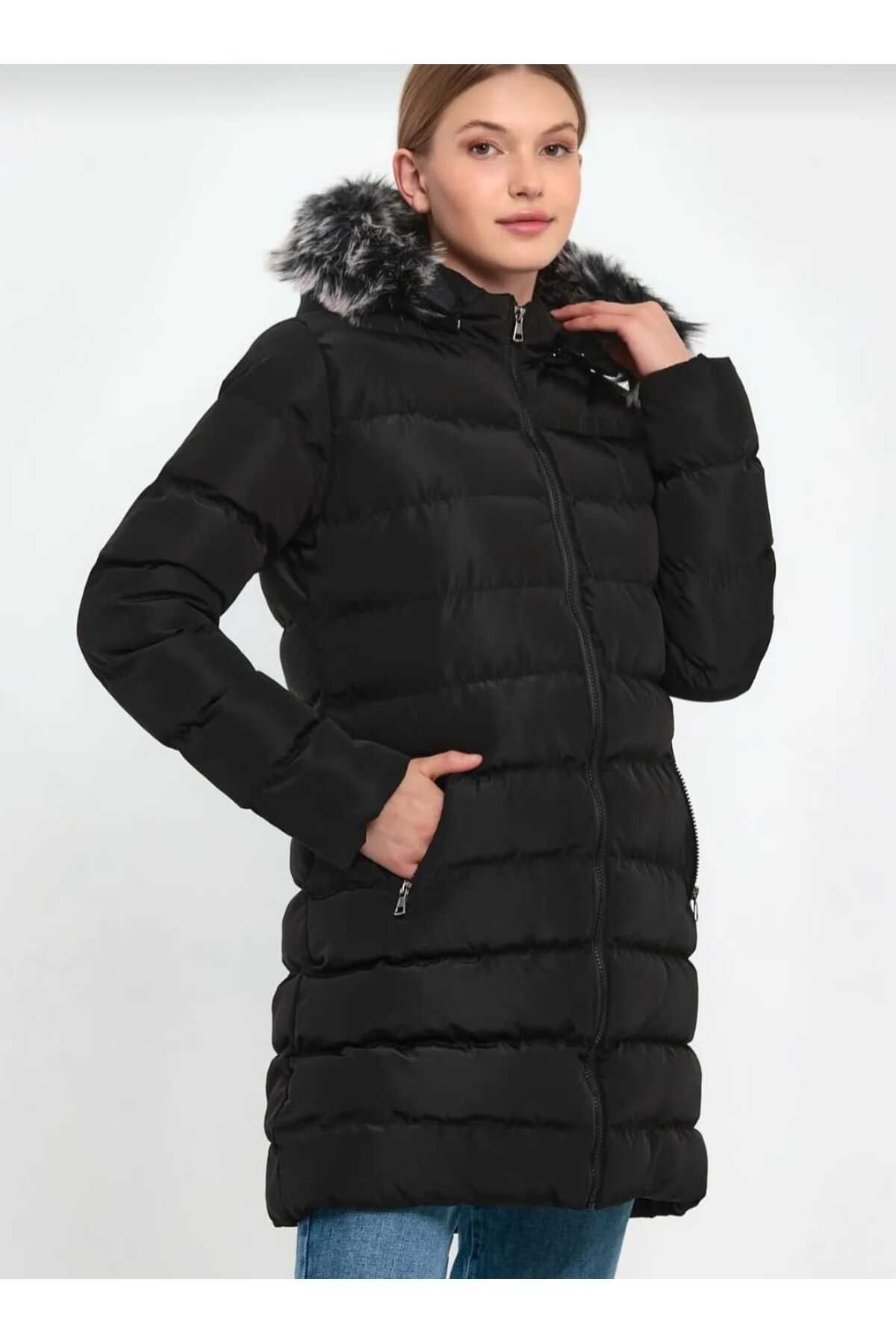Farry faux fur jacket black new arrivals