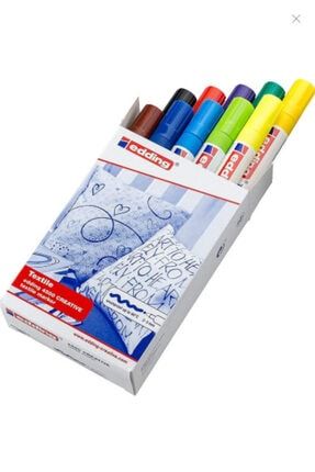 Kumaş Boyama Kalemi 2-3 Mm Ana Renkler (10renk) E-57