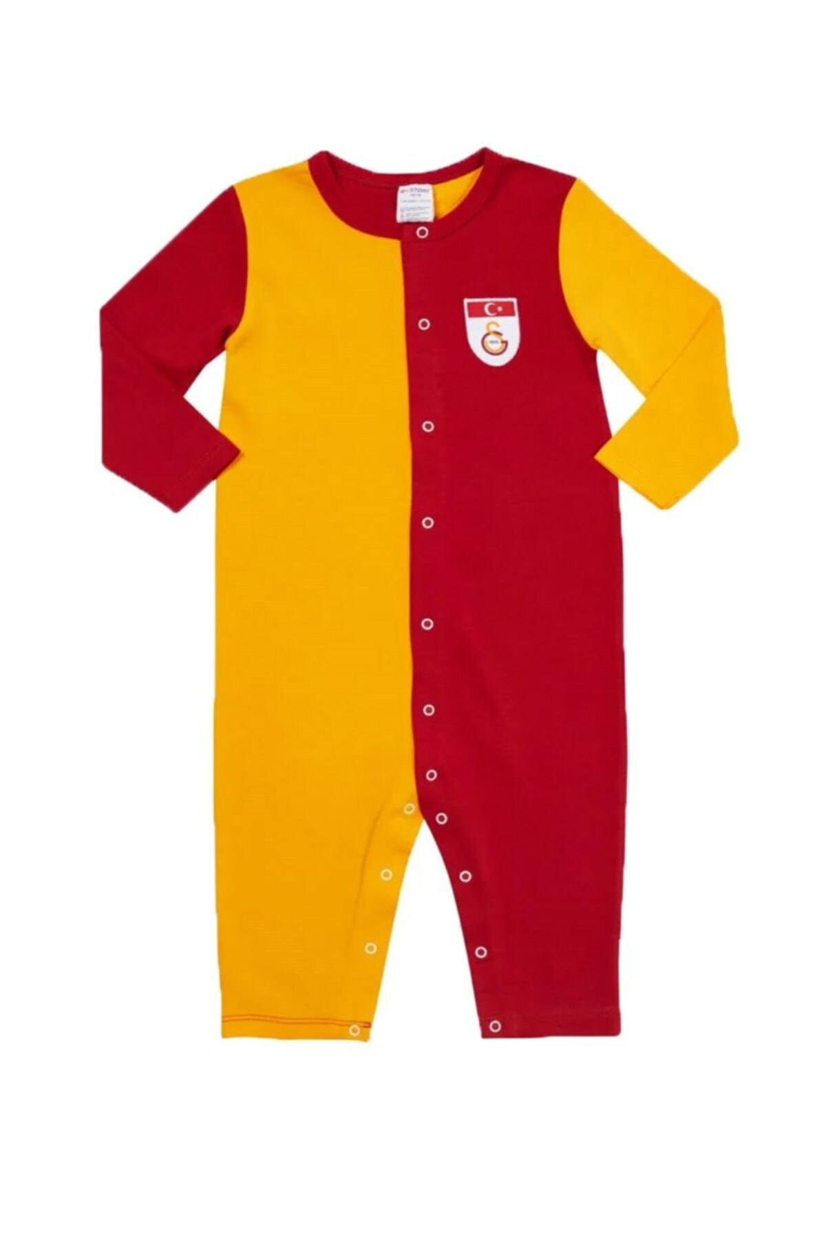 ست نوزادی پسرانه – دخترانه زرد Galatasaray | PRA-3635110-516734 اورجینال - تصویر 2