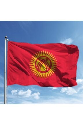 Kırgızistan Bayrağı 50*75 FL01494