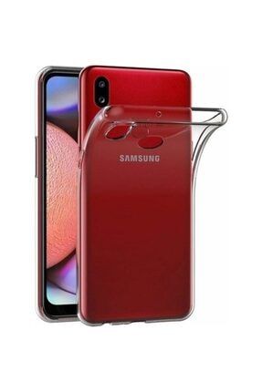 Samsung Galaxy A10s Uyumlu Kılıf Şeffaf Süper Silikon Kılıf Galaxy A10S Süper