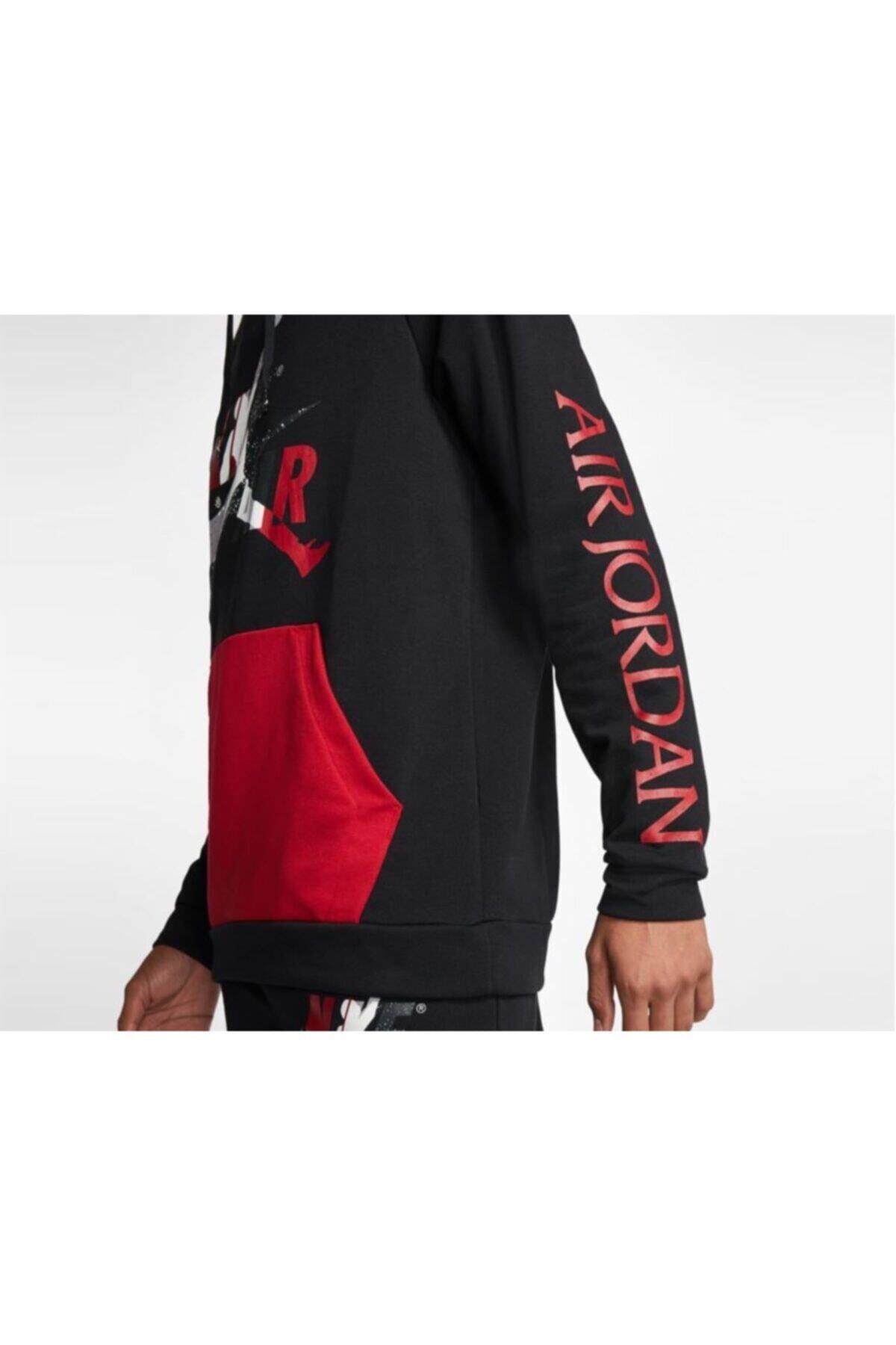 Nike Erkek Siyah Air Jordan Sweatshirt 