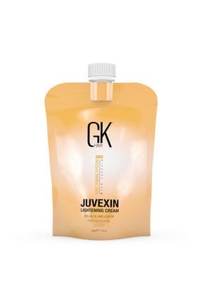 Gk Hiar Global Keratin Juvexin Lightening Cream Açıcı 7 Ton Açar Yıpratmaz 500 Gr 815401019854