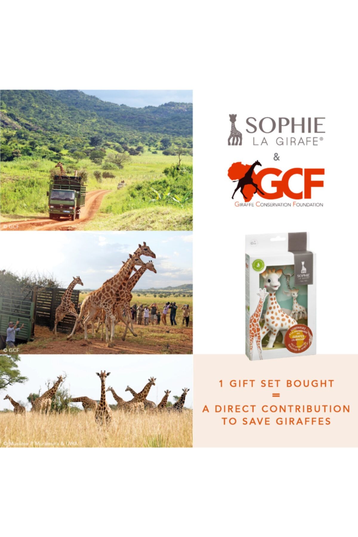 Sophie La Girafe Bebek Hediye Seti GB6745