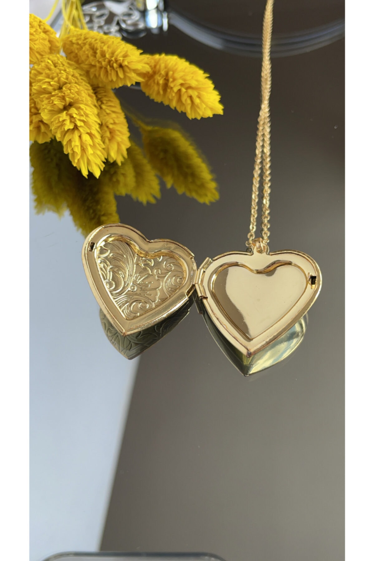 Keramika Mat Gri Gold Kalp Çerezlik 14 Cm 6 Adet - « Keramika | Online Alışveriş Mağazası