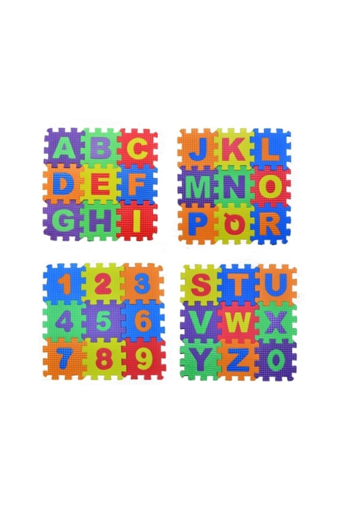 Hayal Sepeti Eva Puzzle Harf Ve Sayılar Oyun 36 Parça Puzzle 9cm x 9cm