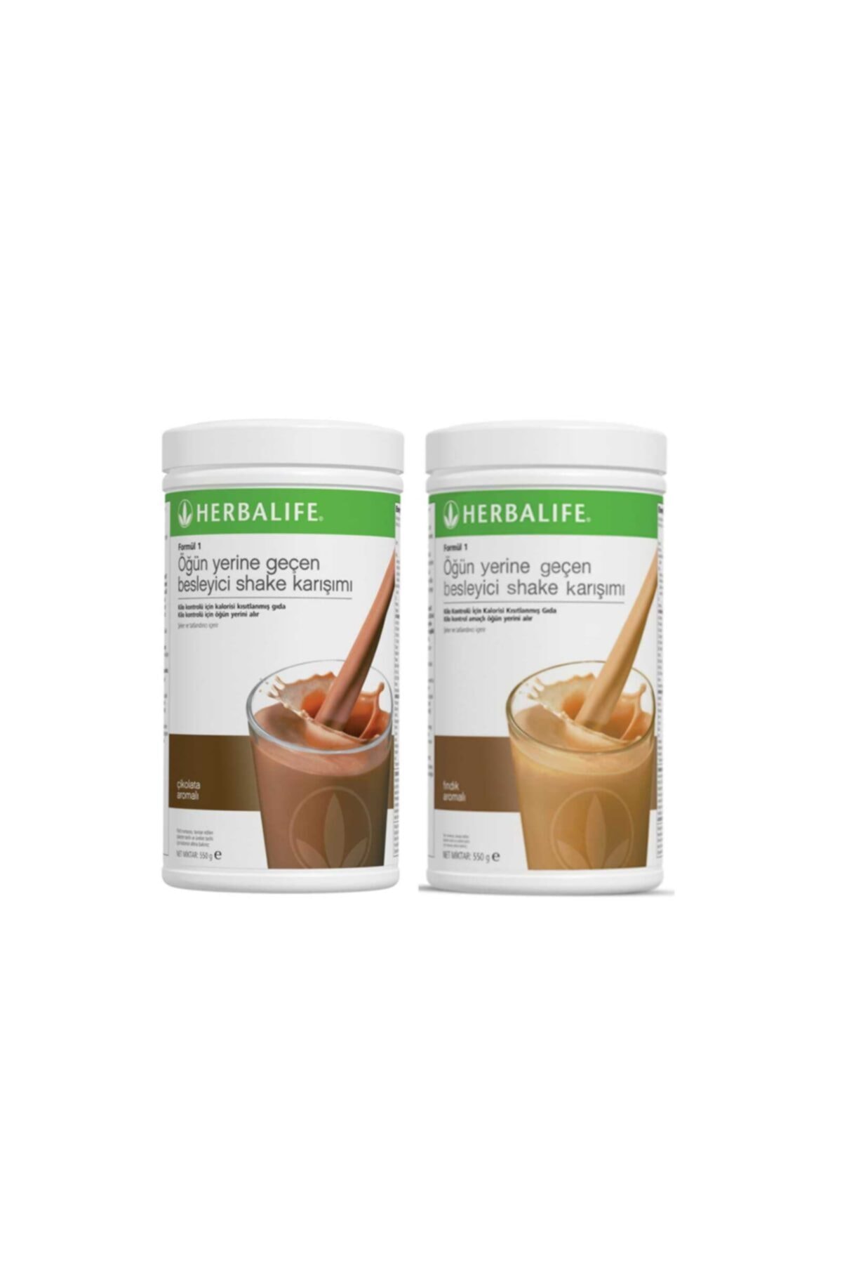 Herbalife Çikolatalı ve Fındıklı Shake 2li Set 4