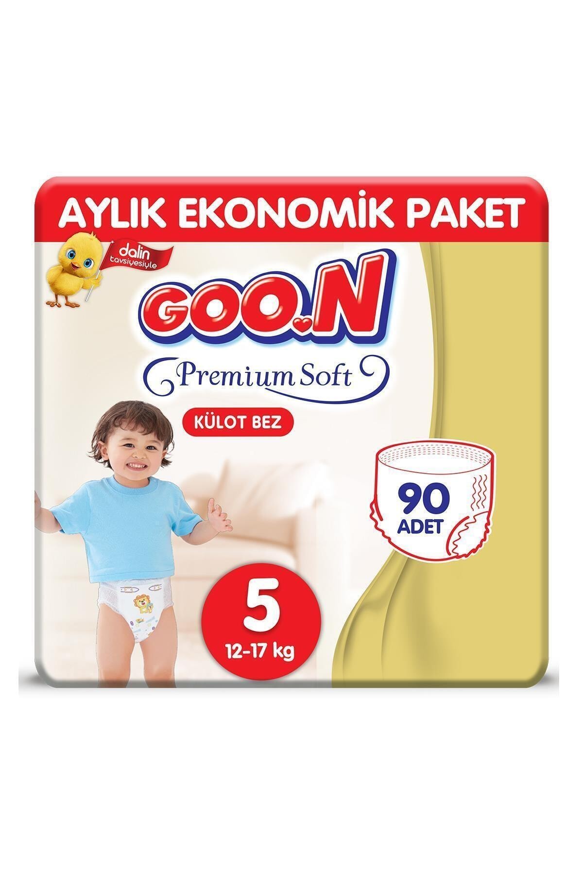 Goo.n Goon Premium Soft Külot Bez 5 Beden 90 Adet