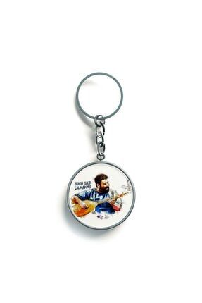 Ahmet Kaya Silver Renk Anahtarlık ANH29
