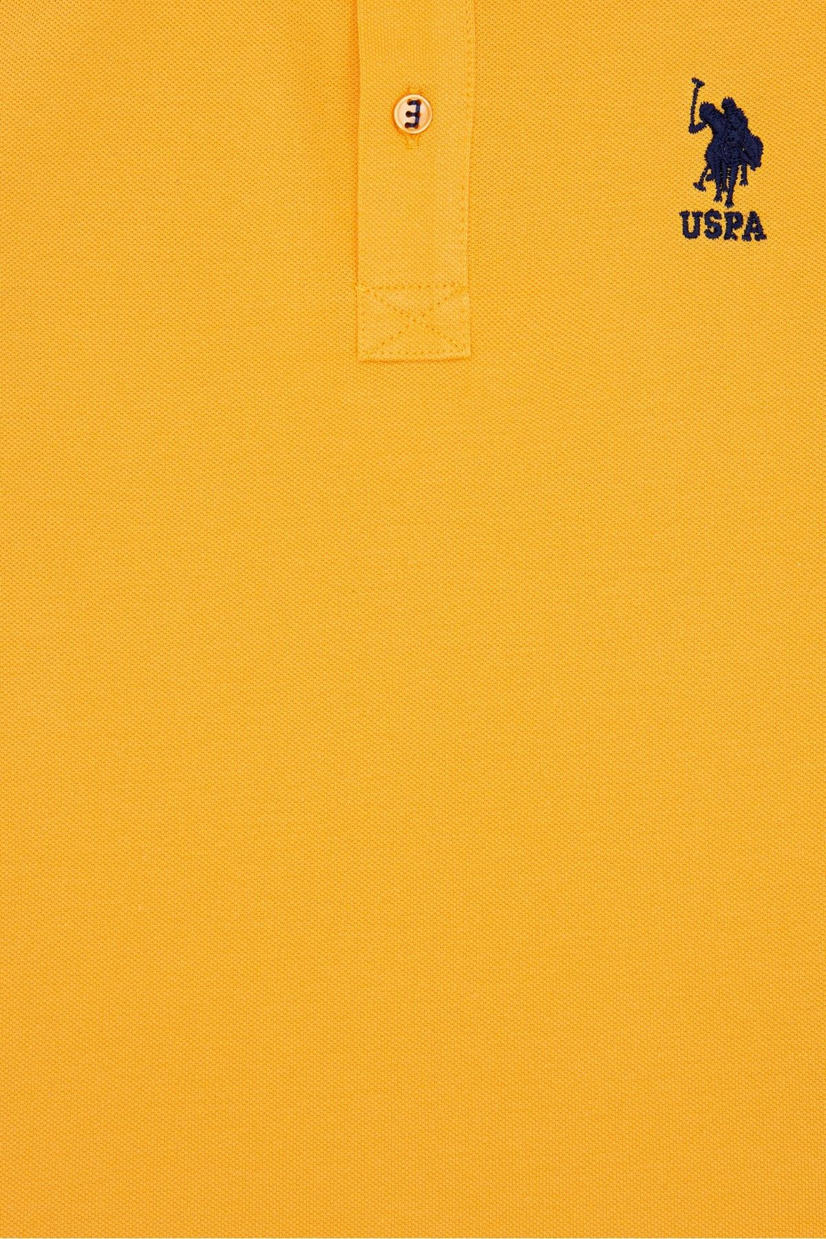U.S. Polo Assn. تیشرت پسرانه زرد