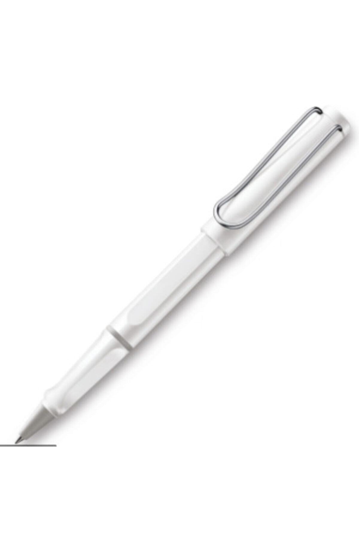 Lamy-Glossy White Durable Plastic Body Rollerball Pen 1