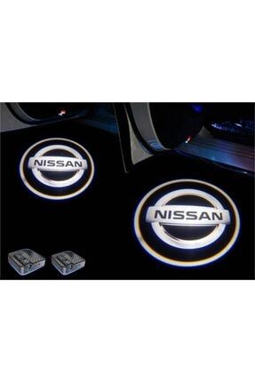 Nissan Araçlarına Kapı Altı Led Logo Mesafe Sensörlü Yeni Nesil NKTKAPIALTIKRBN-17