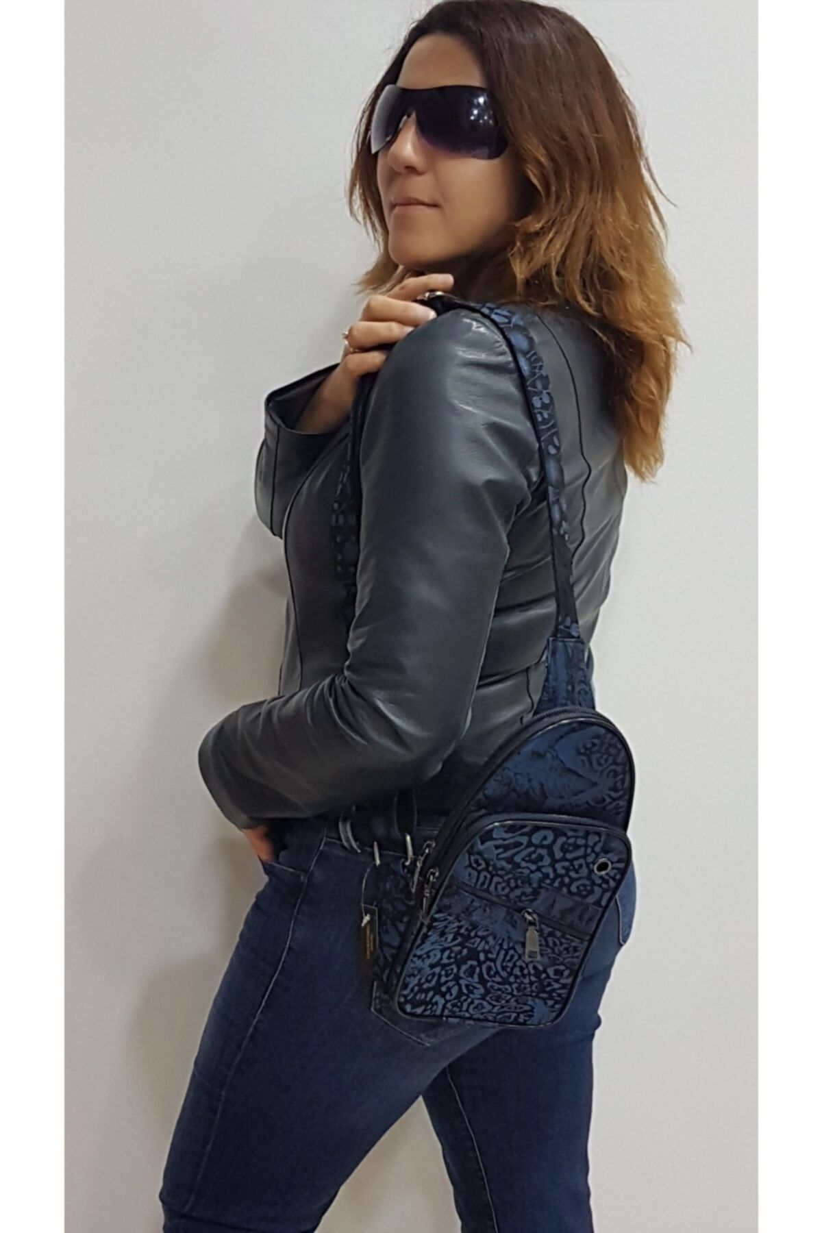 ELİTELEDER Hakiki Deri Çok Amaçlı Freebag