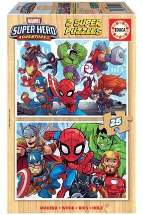 Marvel Super Kahramanlar Puzzle Hero Adventure 2x25 PRA-3733545-5183