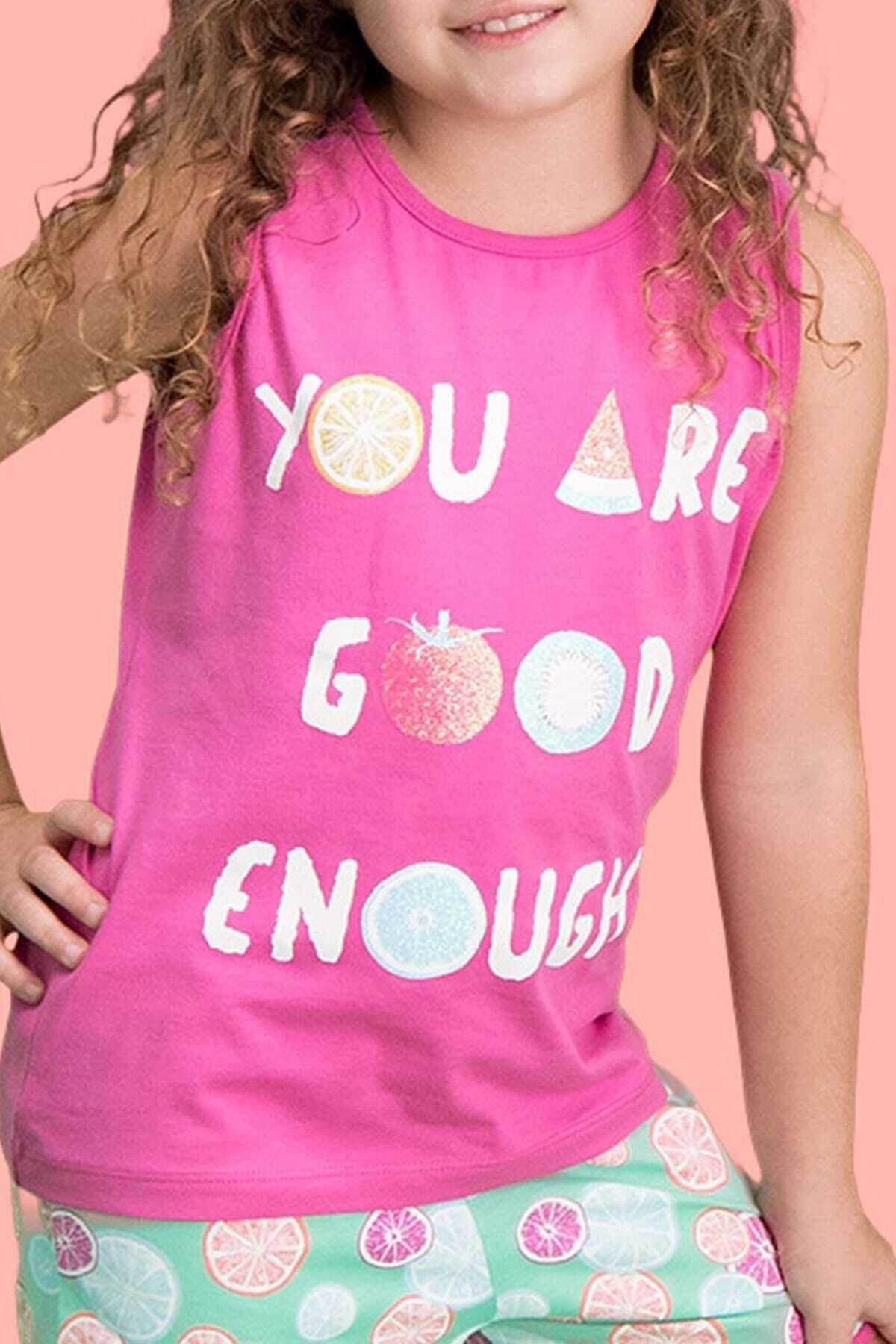 ROLY POLY-Summer Fruits Fuchsia Girls' Shorts Set 2