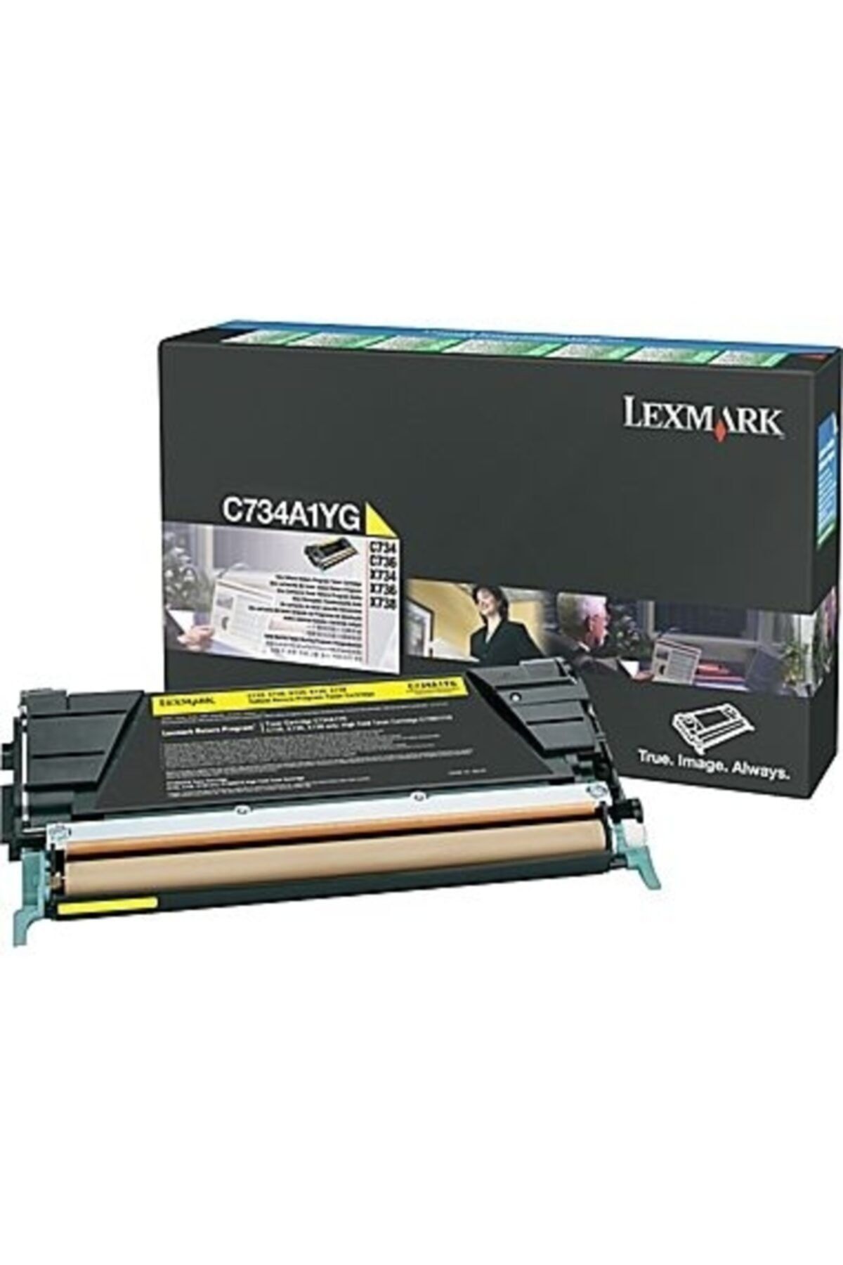 Lexmark C734-c734a1yg Sarı Toner