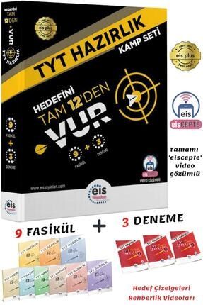Tyt Kamp Kitabı 2020-2021 Tyt Tam Tekrar Eis Plus Tyt Hazırlık Kamp Seti EisTytKampset