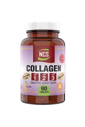90 Tablet Kolajen Collagen Tip 1-2-3 Glutatyon Vitamin C 447462686307