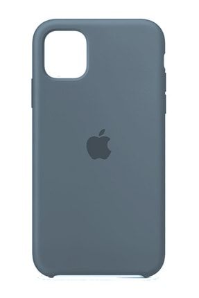 Apple Iphone 11 Silikon Kılıf Lansman Arka Kapak - Kozmoz Mavi 11-LANSMAN