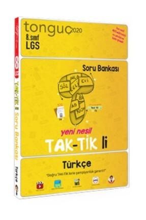 Tonguç 8. Sınıf Türkçe Taktikli Soru Bankası 3214569871203