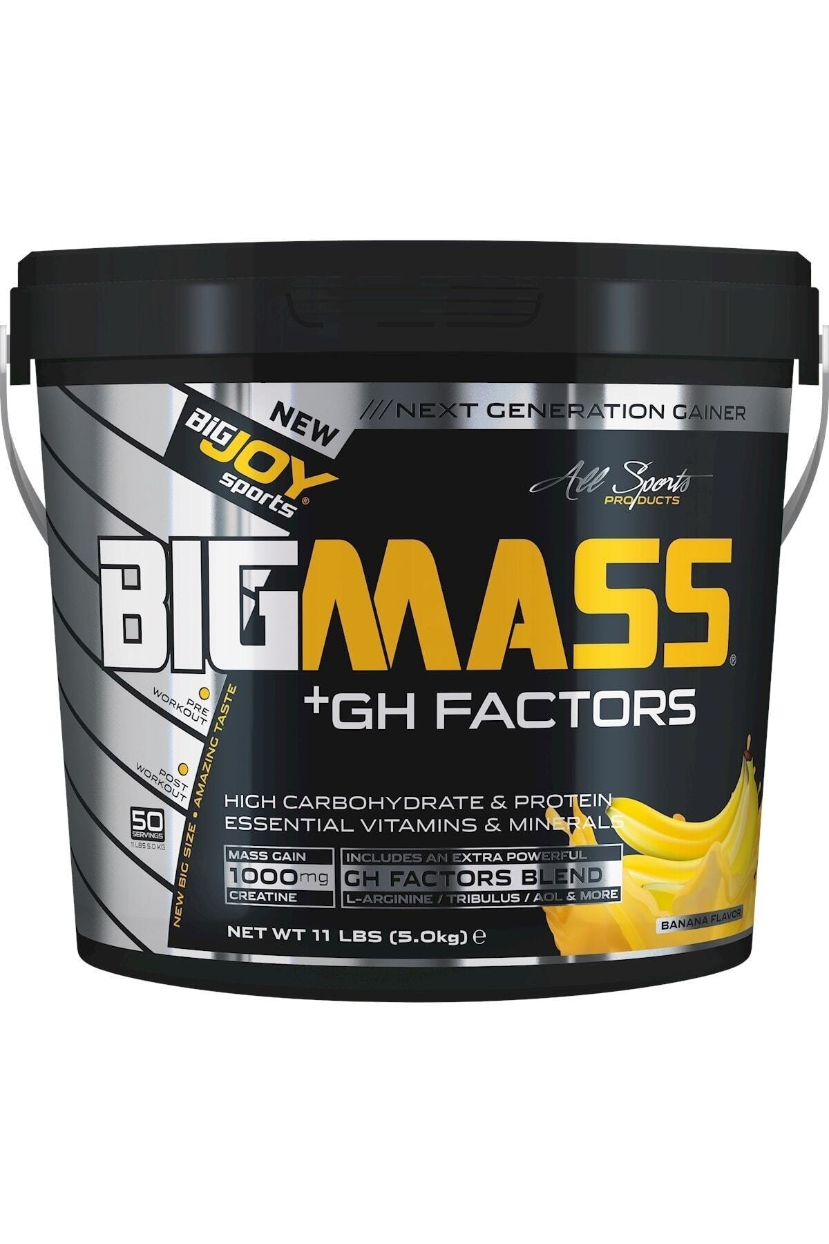 Bigjoy Sports Bigjoy Mass Gh Factors 5 Kg Muz Aromalı Gainer