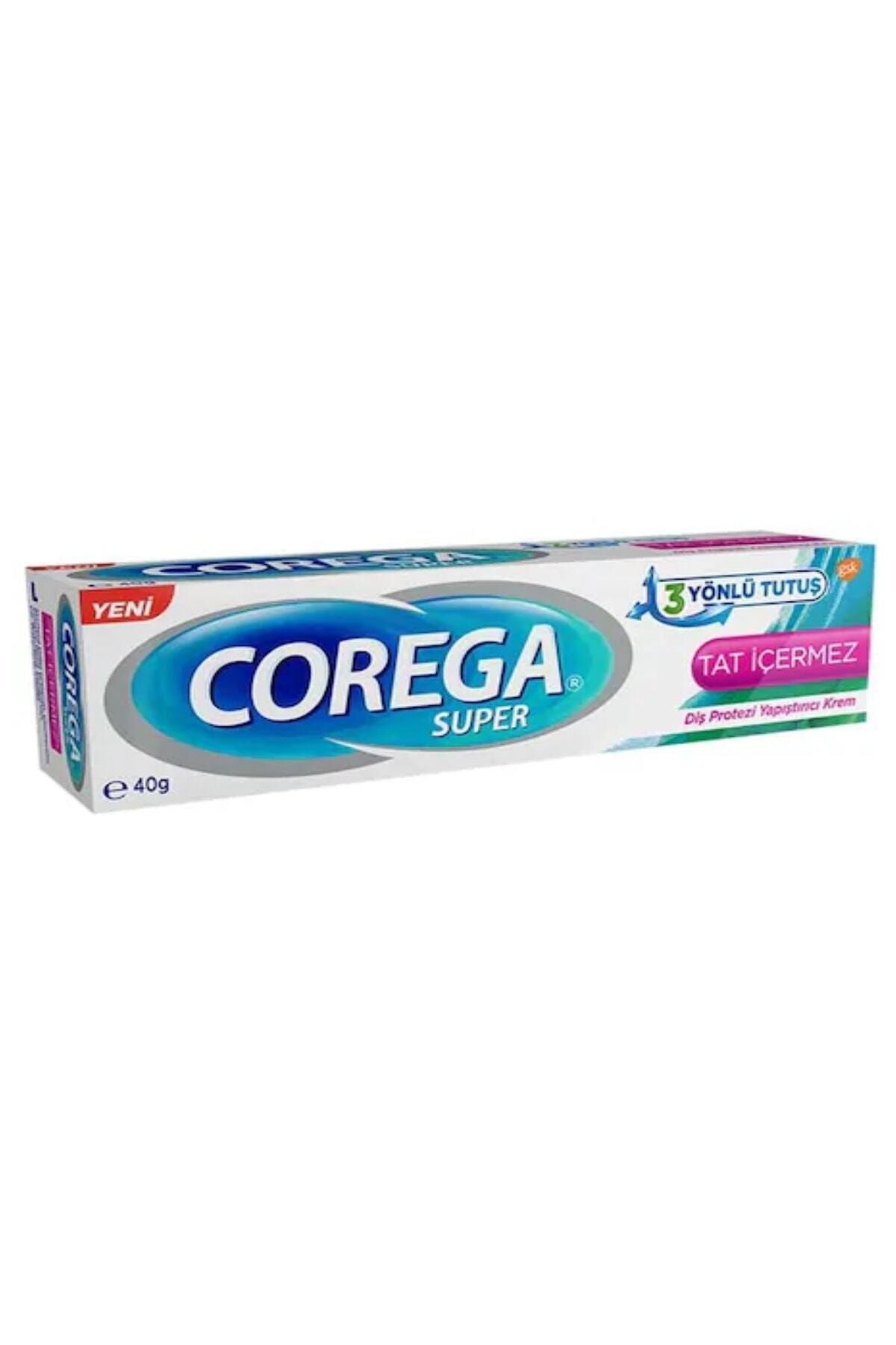 Corega Super Tat İçermez Diş Protezi Yapıştırıcı Krem 40 gr 179