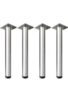 tempo masa ayagi 90 93cm ayarli o60mm cap metal krom renk fiyati yorumlari trendyol