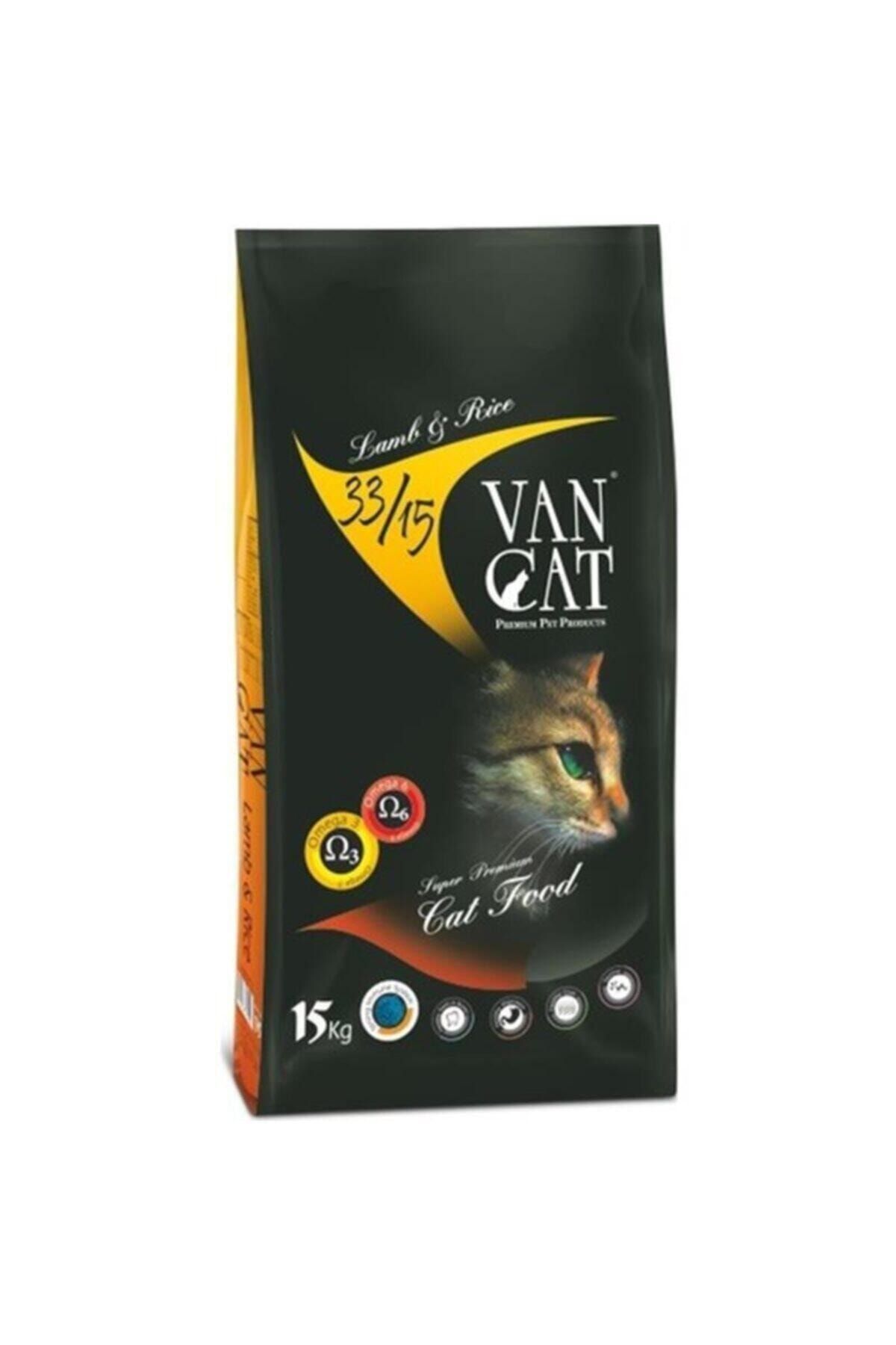 Vancat Van Cat Kuzu Etli Premium Yetişkin Kedi Maması 15 Kg
