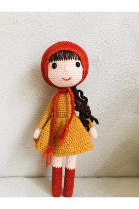 Organik Oyuncak Amigurumi Örgü Şirin Elbiseli Kız Bebek TYC00142974125