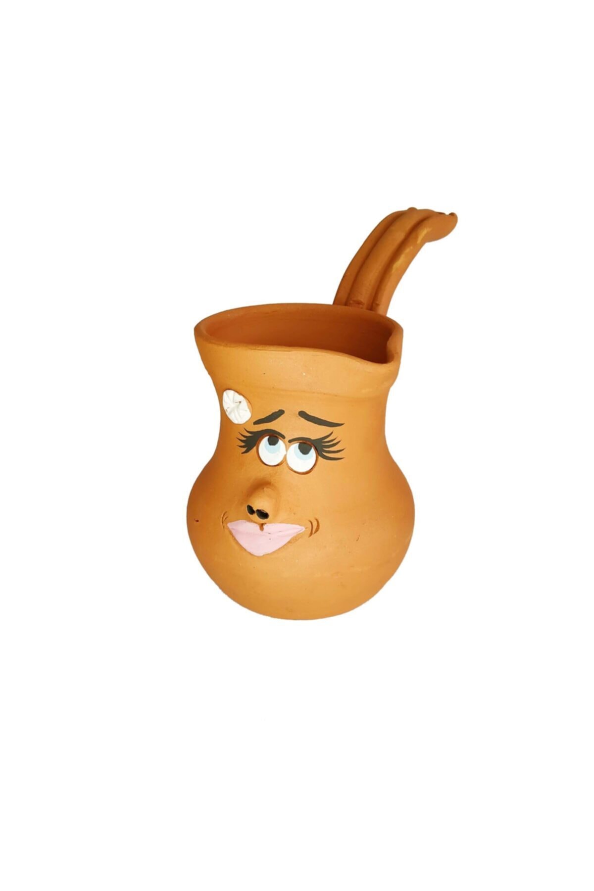 HerşeyTopraktan Emojili Toprak Cezve