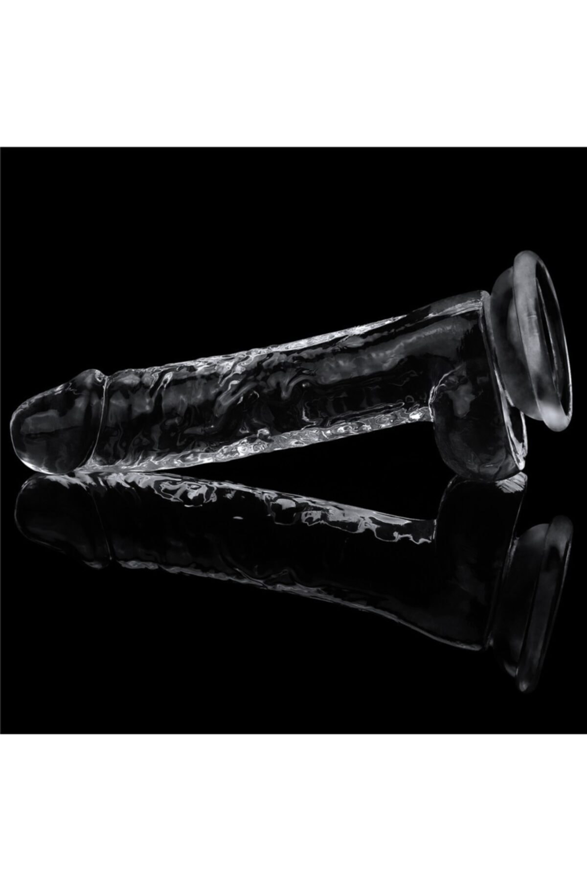 Flawless Clear 19 Cm Yumuşak Şeffaf Jel Dildo 2