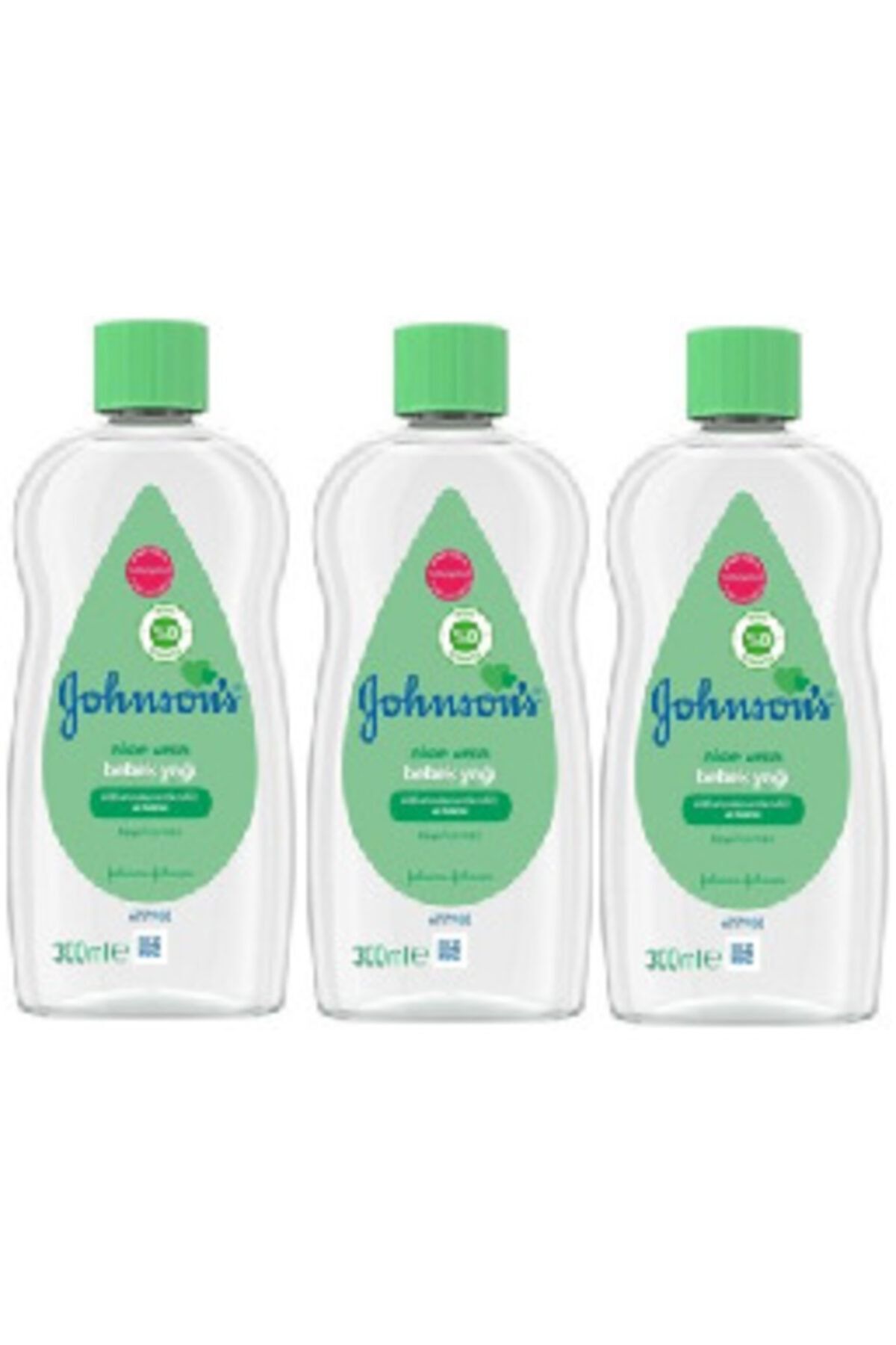 Johnson's Aloe Vera Bebek Yağı 300 ml 3 Adet