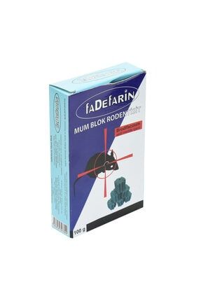 Fadefarin Mum Blok Rodentisit 100 Gr 1039324