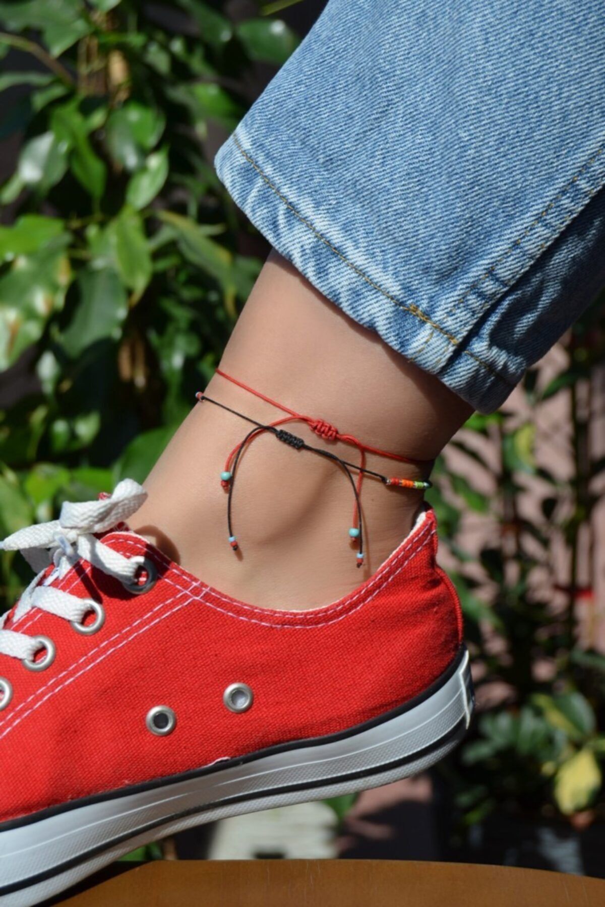 Letter l sale anklet