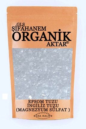 Yenilebilir Ingiliz Tuzu - Epsom Salt -magnezyum Sülfat 100 gr WFQWFWQF