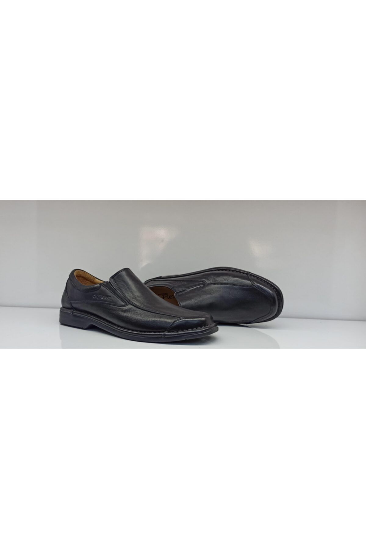 Üçel-Men's Black Shoes 7