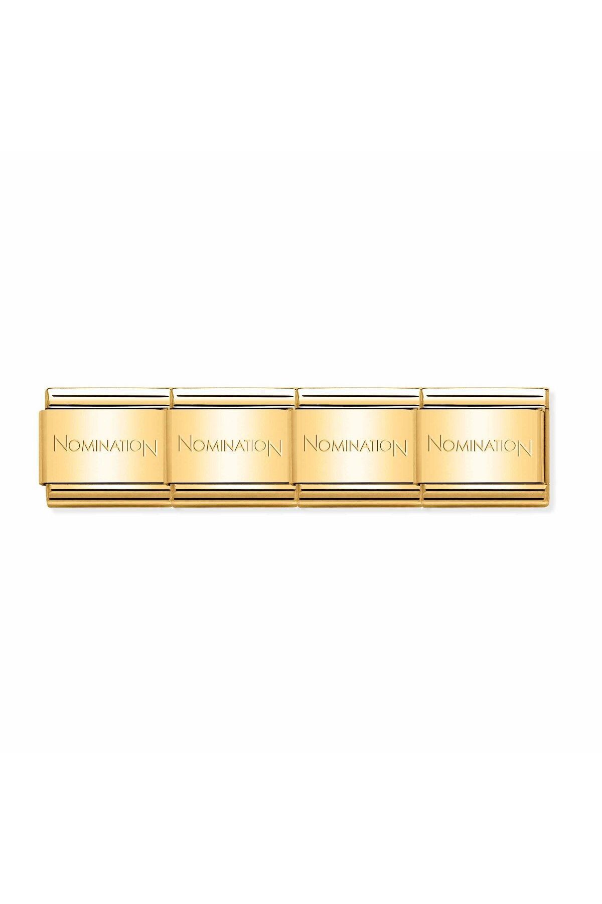 NOM NAT ON Italy Composable Gold Stainless Steel 4 Links Trendyol