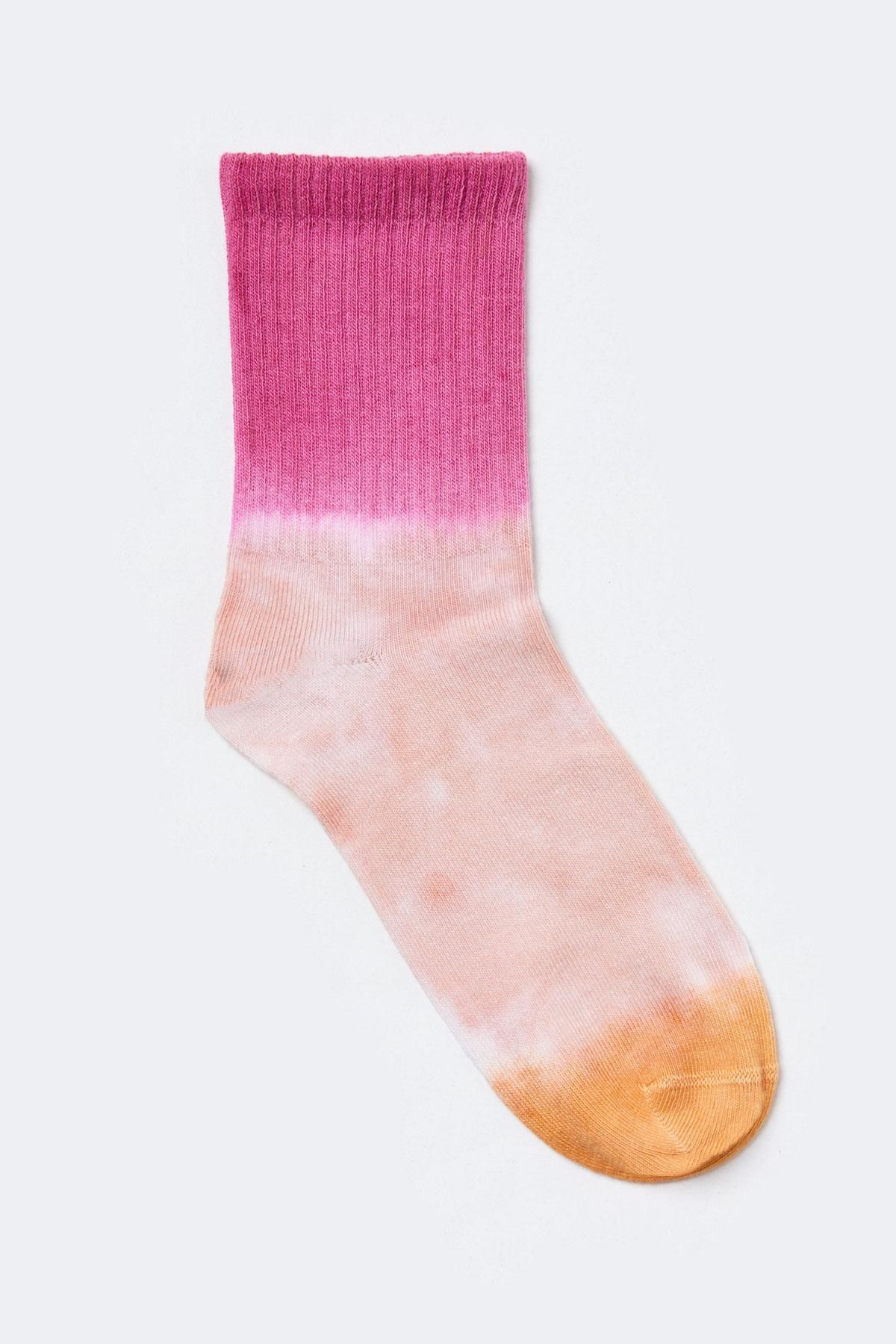 Bony Trendyol Rosa Regenbogen-Sockelsocken für & - Katia Damen,