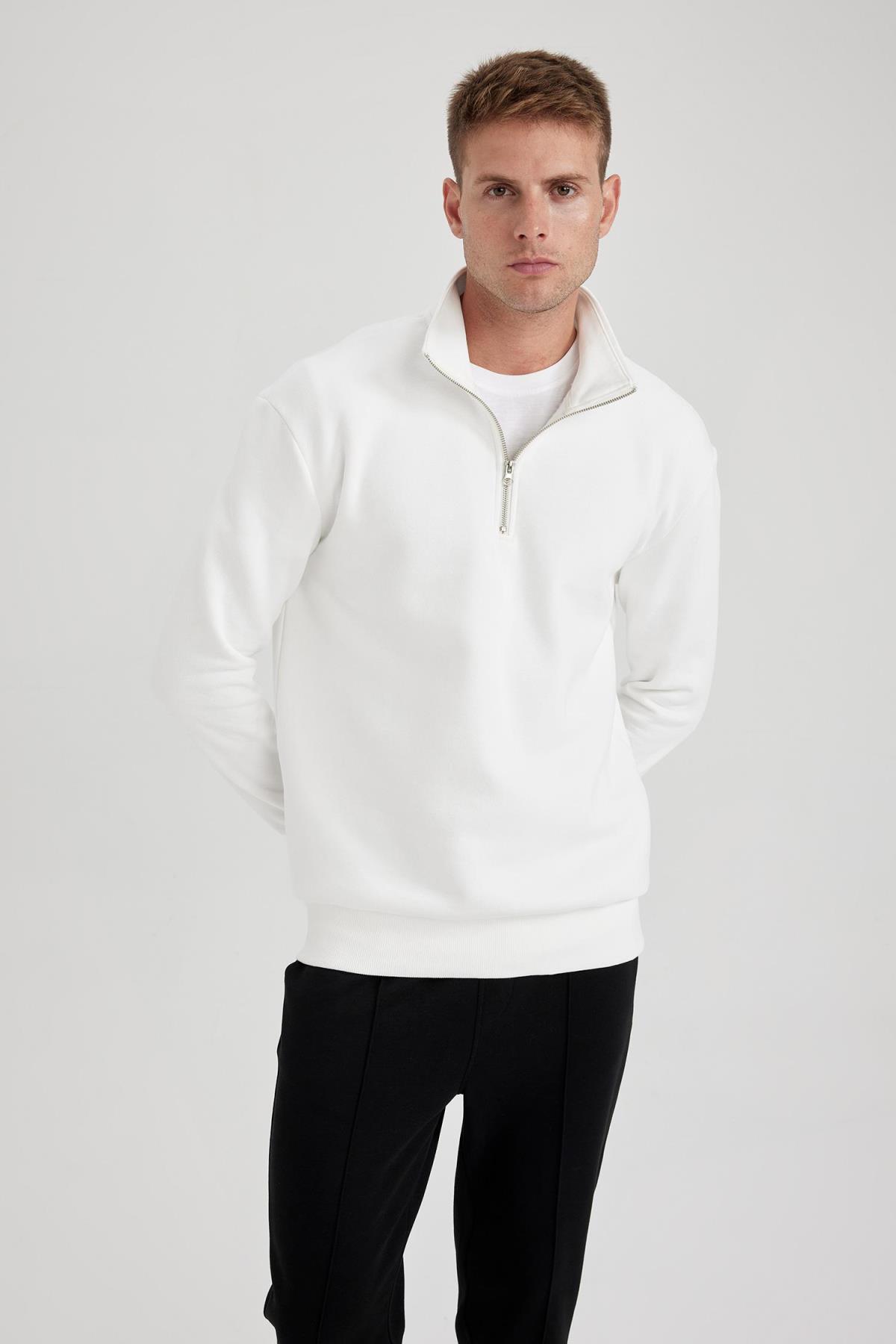 سویشرت مردانه دفاکتو | X7405AZ23AU Defacto - Image 8