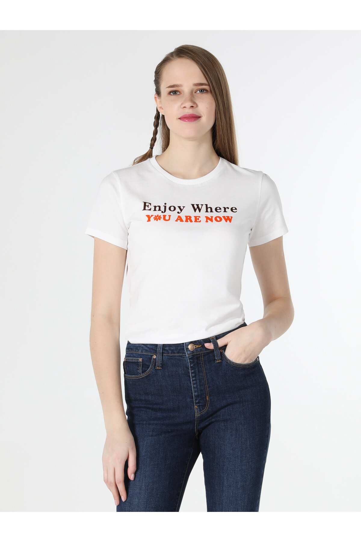 تی شرت زنانه کولینز | .CL1061905_Q1.V1_WHT Colin’s - Image 3