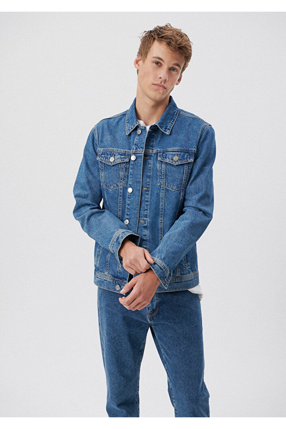 Mavi frank denim 2025 jacket