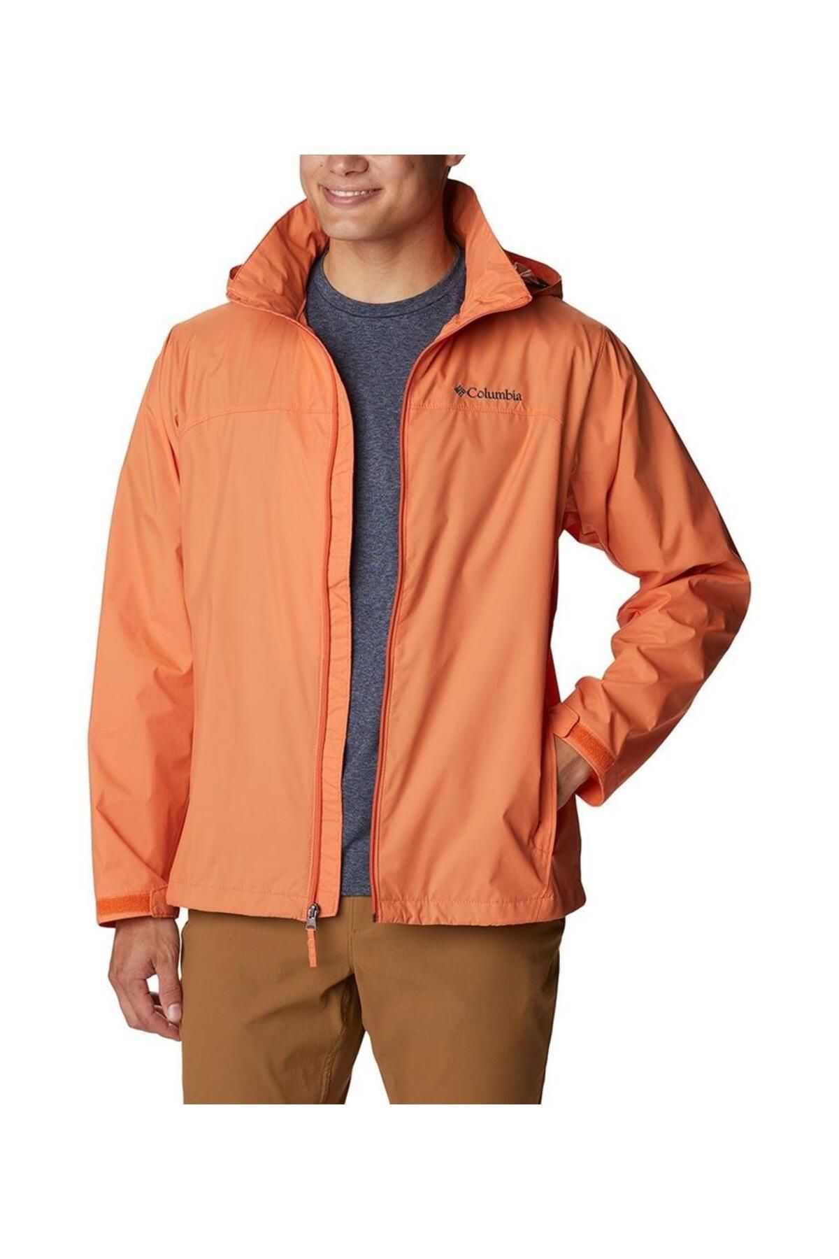 Columbia Sports Raincoats Orange Regular fit Trendyol