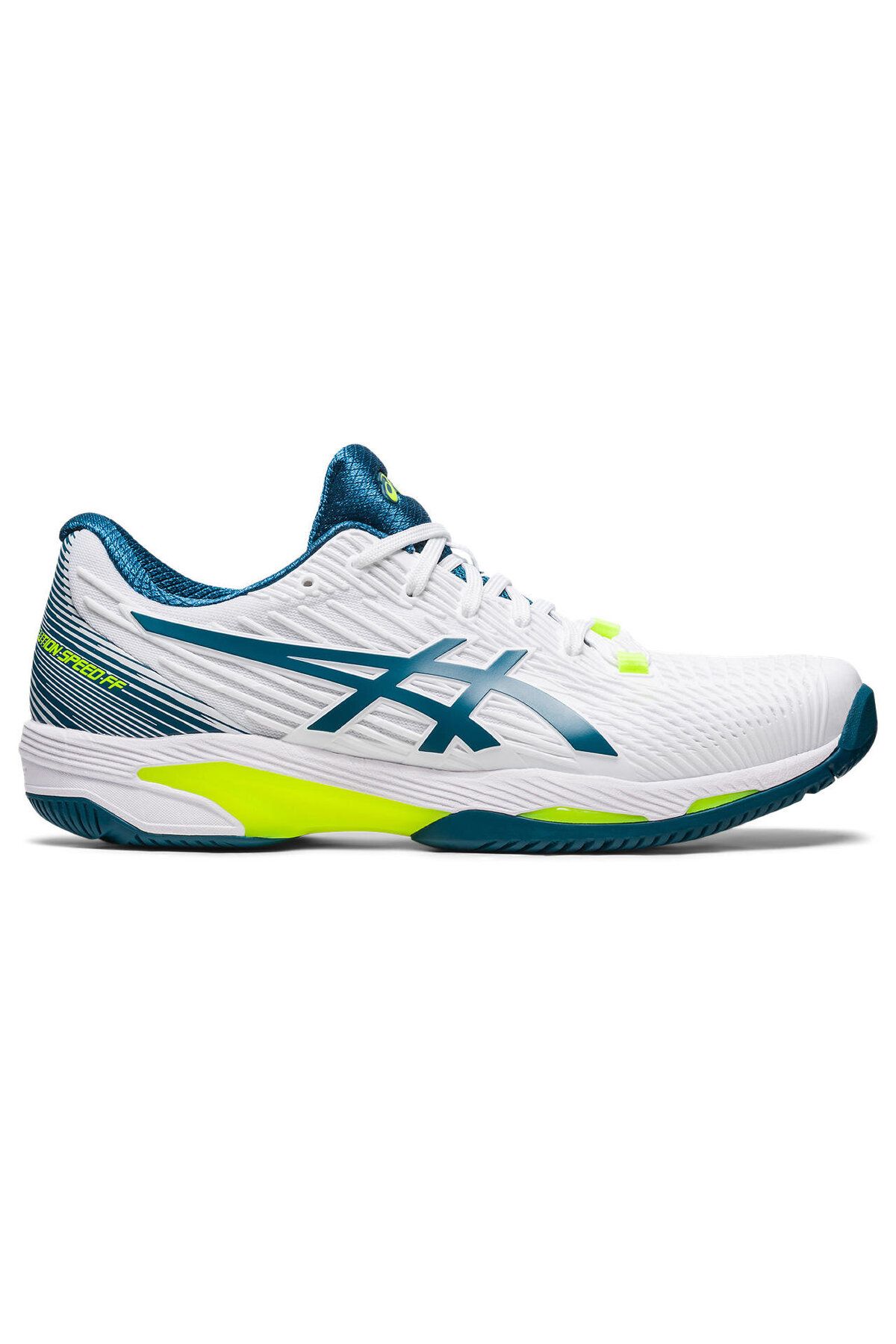 Asics کفش تنیس سفید مردانه Solution Speed ​​Ff 2