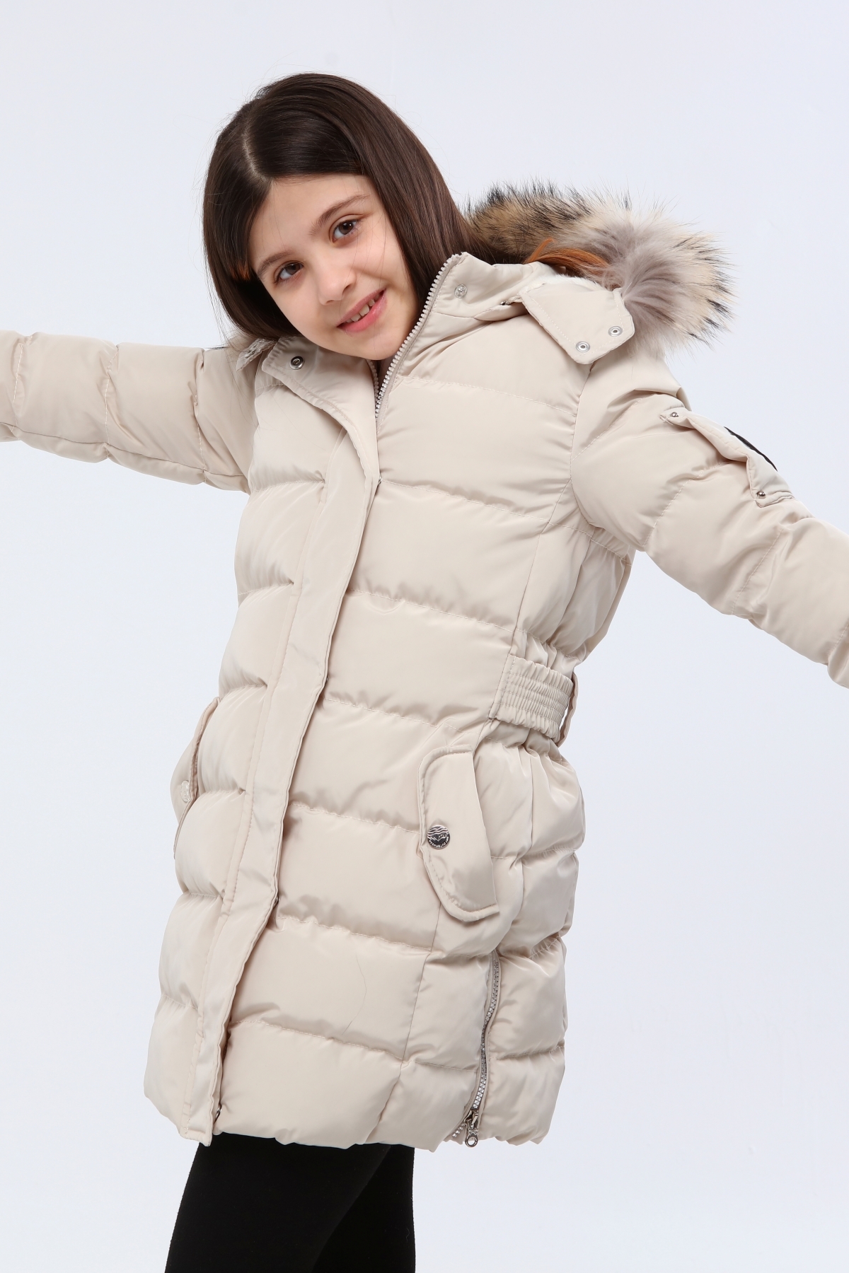Benittokids Kız Çocuk Kaban 1249 fotoğrafı 4 (önizleme)