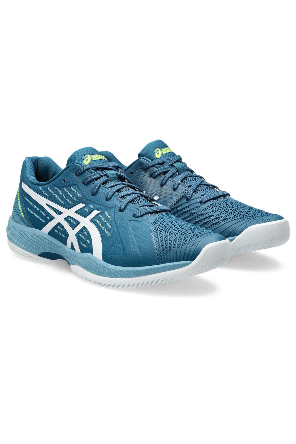 Asics کفش تنیس سبز مردانه Solution Swift Fff