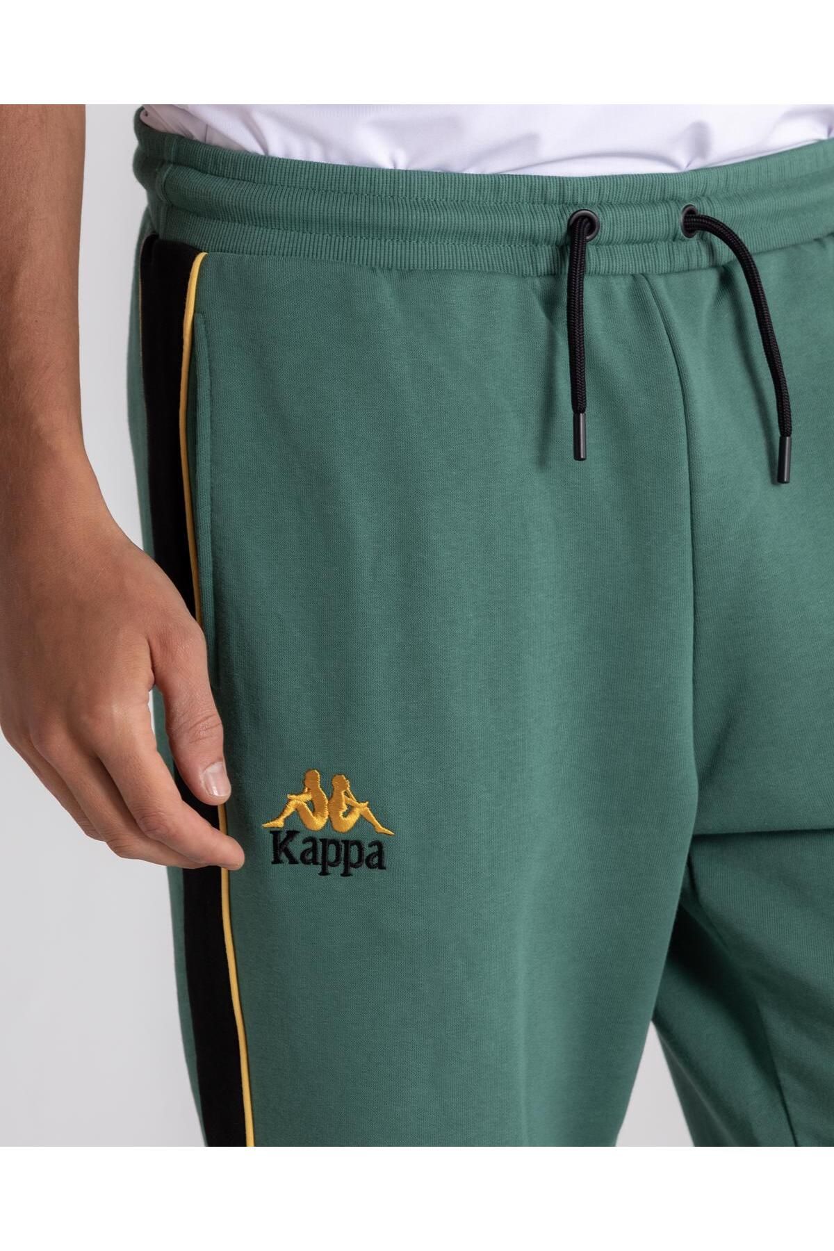 Kappa Sports Sweatpants Green Normal Waist Trendyol
