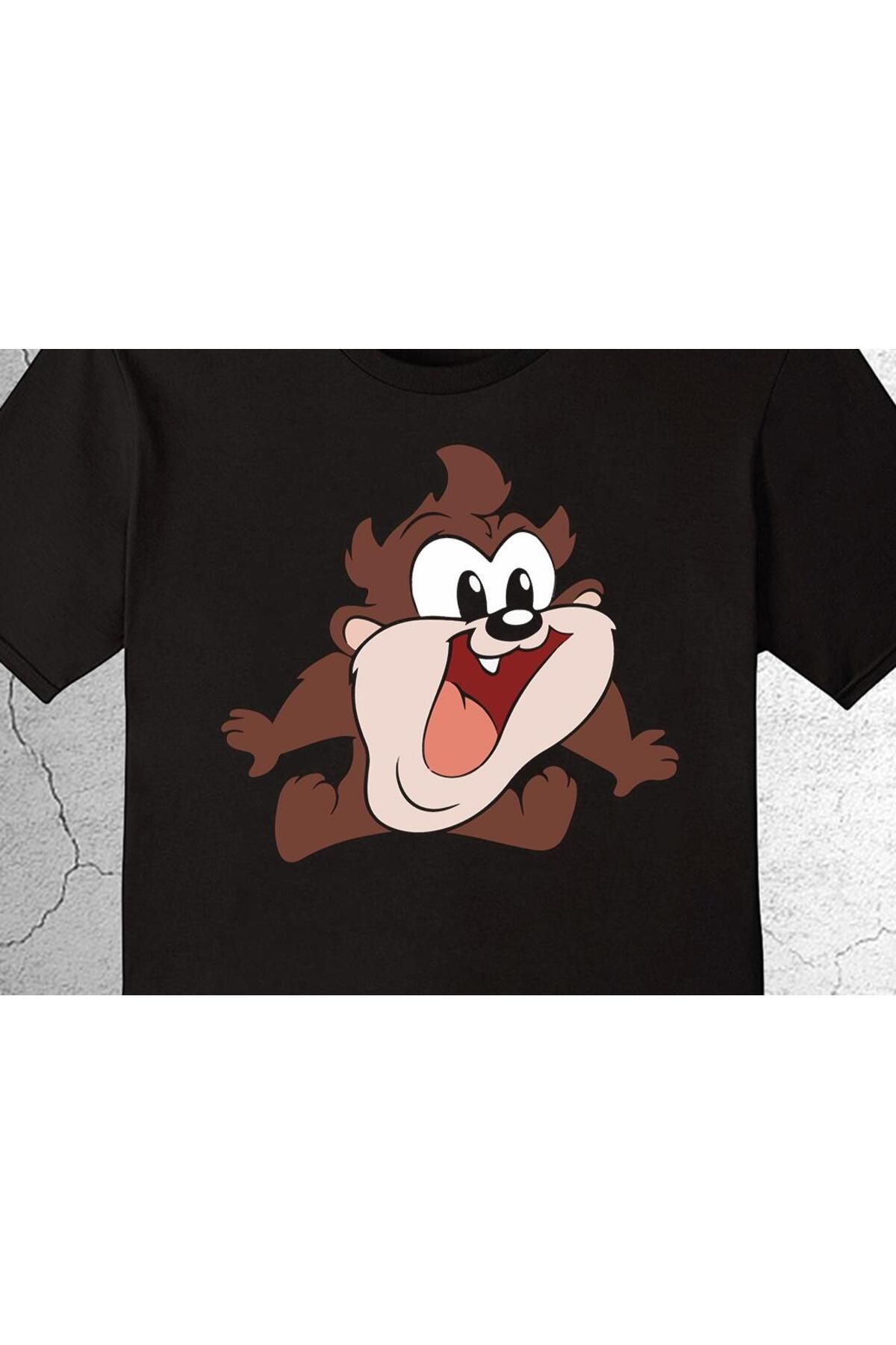 baskwear-Taz Mania - Tricou film cu dungi pentru copii 2