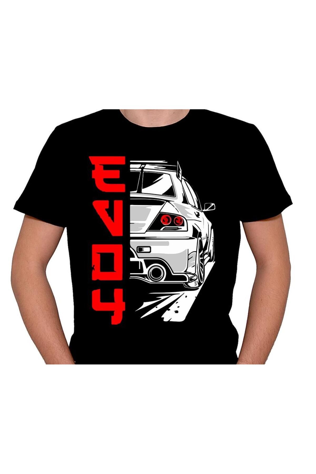 BIGROON-Mitsubishi Lancer Evo Roll - Unisex Super Car T-Shirt 2