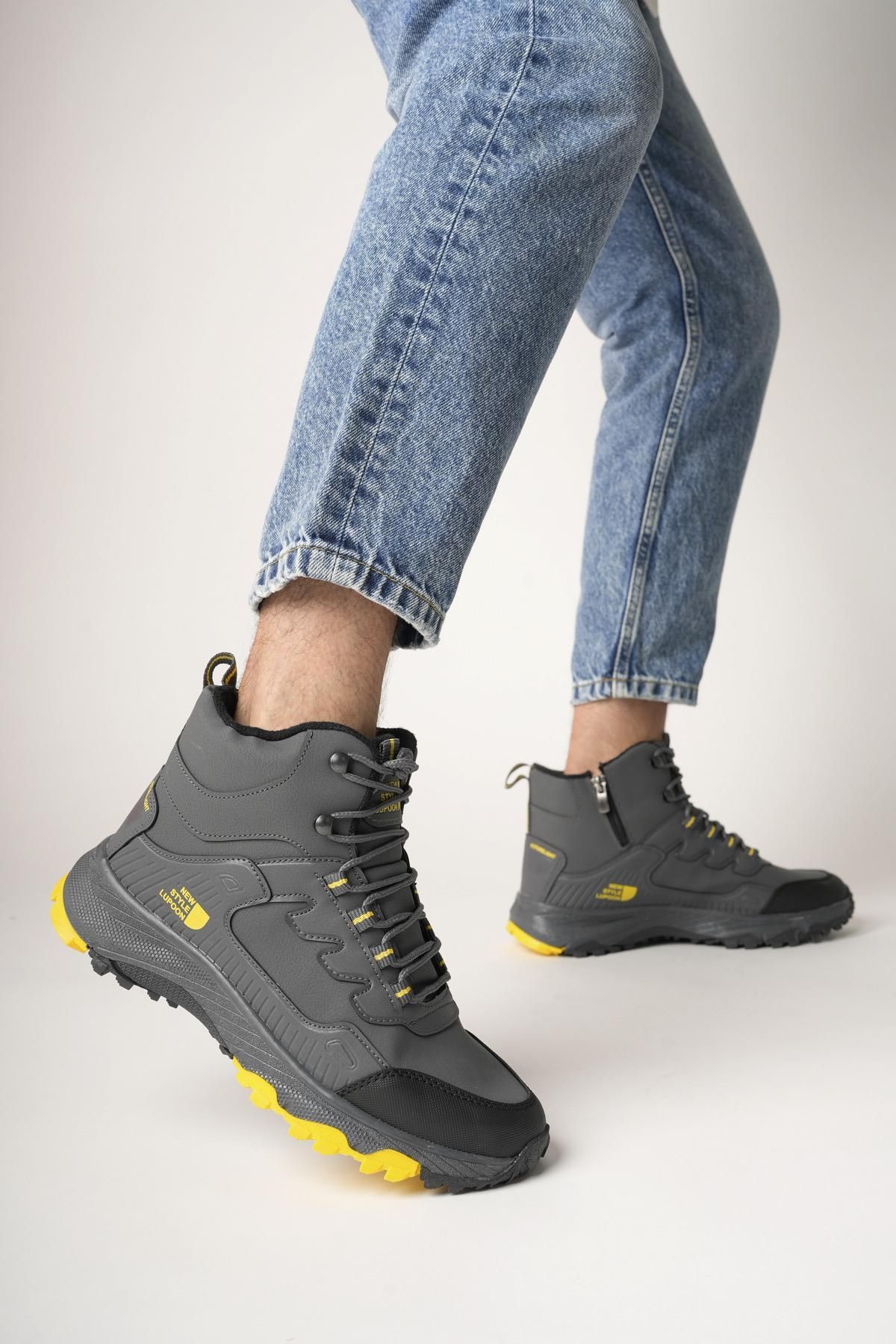 Muggo Alaska Unisex Guaranteed Trekking Outdoor Lace Up Side