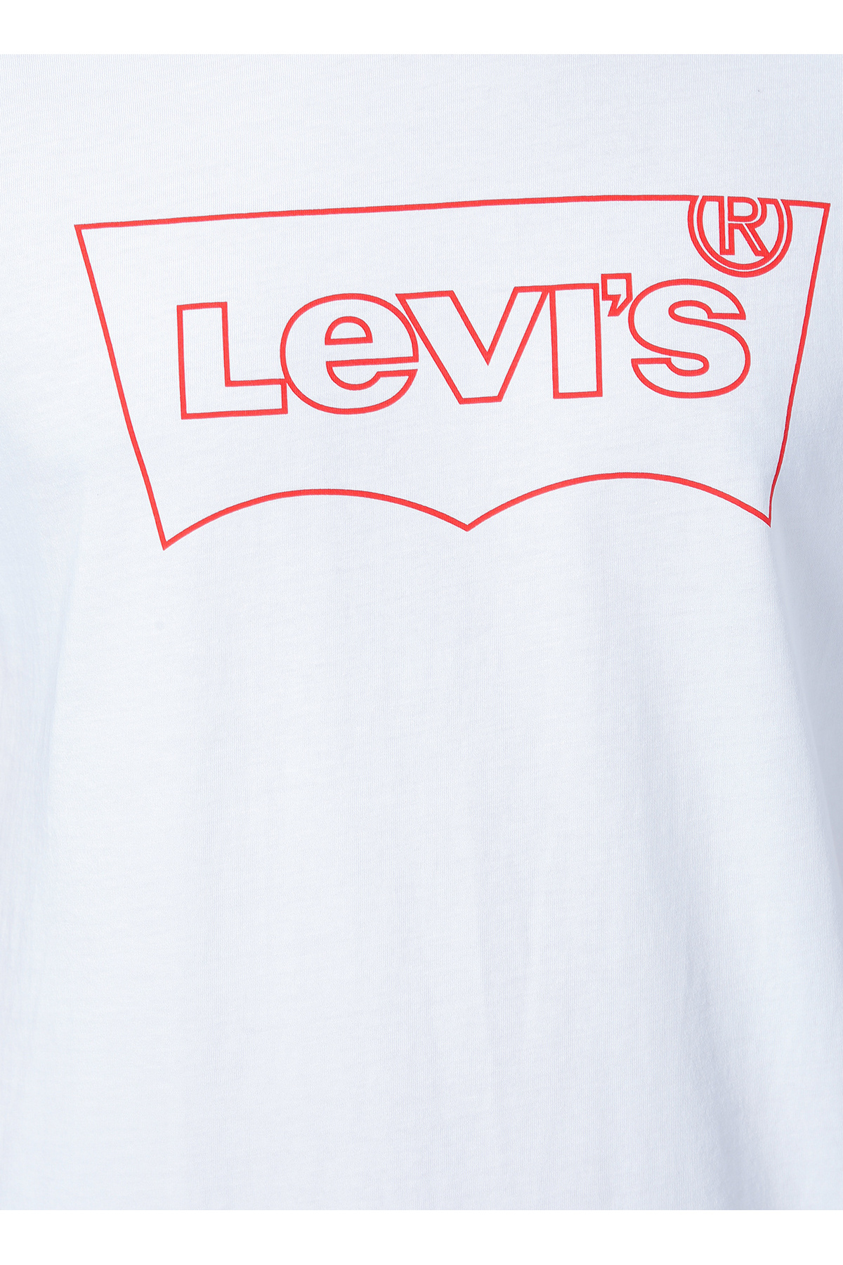 تی شرت لیوایز مردانه  سفید  راسته Regular/رگولار      | Levi's 5002930110 TR - تصویر 5
